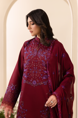 Rajbari | Premium Edition | Embroidered Chiffon Dopatta 08