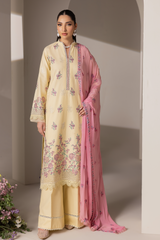Rajbari | Premium Edition | Embroidered Chiffon Dopatta 09