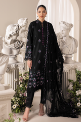 Rajbari | Premium Edition | Embroidered Chiffon Dopatta 01