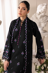 Rajbari | Premium Edition | Embroidered Chiffon Dopatta 01