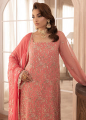 Sahane | Elyssa Festive Chiffon | CT-19003 Rosa - ELYSSA