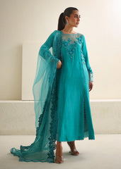 Umsha | Luxury Pret | CARIBBEAN TURQUOISE