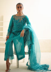 Umsha | Luxury Pret | CARIBBEAN TURQUOISE