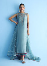 Umsha | Luxury Pret | SOAKED ASH PLUM