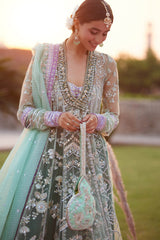 Zaha | Gossamer 25 | ZARQAH-E-PISTACHIO (ZC25-03)