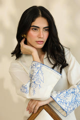 Sahar | Pre Essential Emb Edit | Camellia Pearl