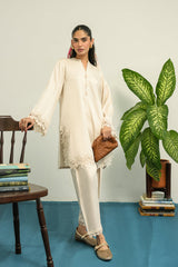 Sahar | Pret Essentials Winter 25 | Ivory Rose