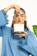 Sahar | Pret Essentials Winter 25 | Blue Éclat