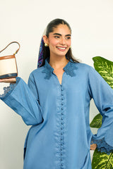 Sahar | Pret Essentials Winter 25 | Blue Éclat