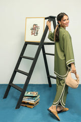 Sahar | Pret Essentials Winter 25 | Olive Luxe