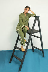 Sahar | Pret Essentials Winter 25 | Olive Luxe