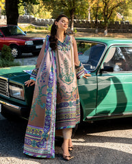 Mushq | Nirvana Printed Silk | Aurora Echo
