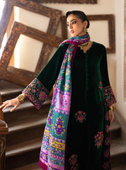 Zainab Chottani | Velura Velvet Edit 25 | Eden Long Shirt