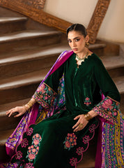 Zainab Chottani | Velura Velvet Edit 25 | Eden Long Shirt