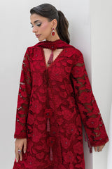 Chic Ophicial | Aarzu Luxe Pret | Red Radiance