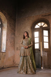 Wahaj M Khan | Banno Wedding Formals | Mint Lama Bano Outfit