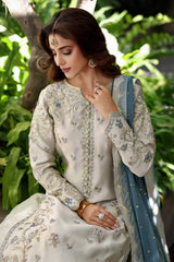 Wahaj M Khan | Nur Festive | Ash Grey Sheesha Nur outfit
