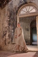 Wahaj M Khan | Banno Wedding Formals | Ivory Elan Bano Outfit