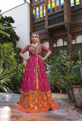 Wahaj M Khan | Nur Festive | Gulnur Angharka Block Set