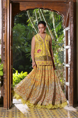 Wahaj M Khan | Nur Festive | Nur-e-Amber Lenga Set