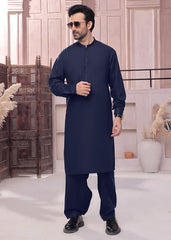 (3 Piece) - Navy blue Suit with Matching Waistcoat