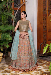 Wahaj M Khan | Nur Festive | Peach Dhani Suroor-e-Saba LS