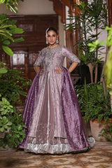 Wahaj M Khan | Nur Festive | Nur-e-Lilac Lehnga JS