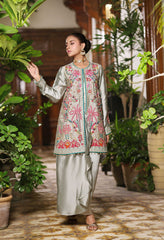 Wahaj M Khan | Nur Festive | Mint Jacket Nur Set