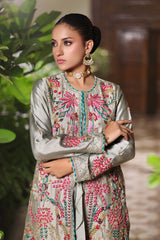 Wahaj M Khan | Nur Festive | Mint Jacket Nur Set