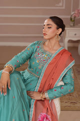 Wahaj M Khan | Banno Formals | IGI RAWSILK LEHNGA CHOLI