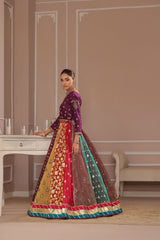 Wahaj M Khan | Banno Formals | MAHNOOR CHATAPATTI LEHNGA SET