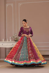 Wahaj M Khan | Banno Formals | MAHNOOR CHATAPATTI LEHNGA SET