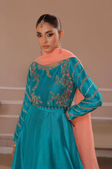 Wahaj M Khan | Banno Formals | TURQOIUSE BANO2 LC