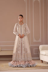Wahaj M Khan | Banno Formals | IVORY CLASSIC NIKAH BANO2 JORA
