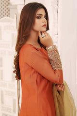 Wahajmkhan | Sitara Formals | RUST & DHANI OUTFIT