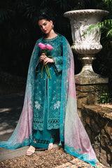 Qalamkar | Q Line Lawn Drop | RP-03 SAPPHIRE