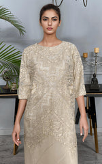 Threads and Motifs | Formal Dresses 25 | NET EMBROIDERED KAFTAN