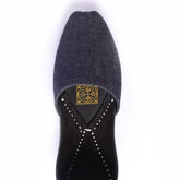 BLUE DENIM KHUSSA - Nauroz