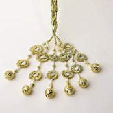 Golden Handmade Gotta Punjabi Paranda - Elayna