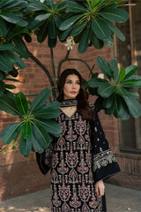 Batik | AVNI 3PC EMBROIDERED | KARANDI PRET