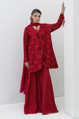 Chic Ophicial | Aarzu Luxe Pret | Red Radiance