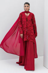 Chic Ophicial | Aarzu Luxe Pret | Red Radiance