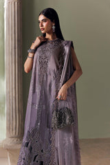 Maria B | 3 Piece Unstitched Embroidered | SR-01-04-Dusty Mauve