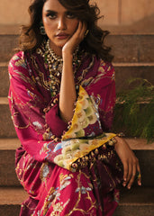 Crimson | Silk Edit’26 | Laila - Plum