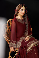 Alizeh | Dua Formals 26 | AF-DUA-3035-Marsala