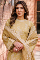 Farasha | Summer Weaves Embroidered Lawn | Tuscany Dream