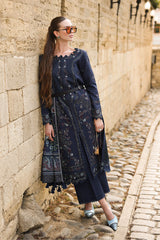 Rangrasiya | Carnation Luxury Shawl Edit | Americano