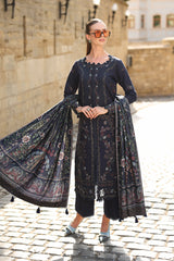 Rangrasiya | Carnation Luxury Shawl Edit | Americano
