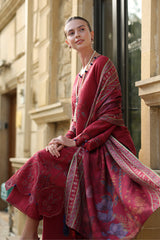 Rangrasiya | Carnation Luxury Shawl Edit | Mocha