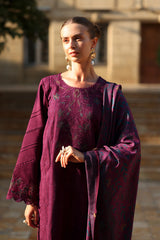 Rangrasiya | Carnation Luxury Shawl Edit | Espresso